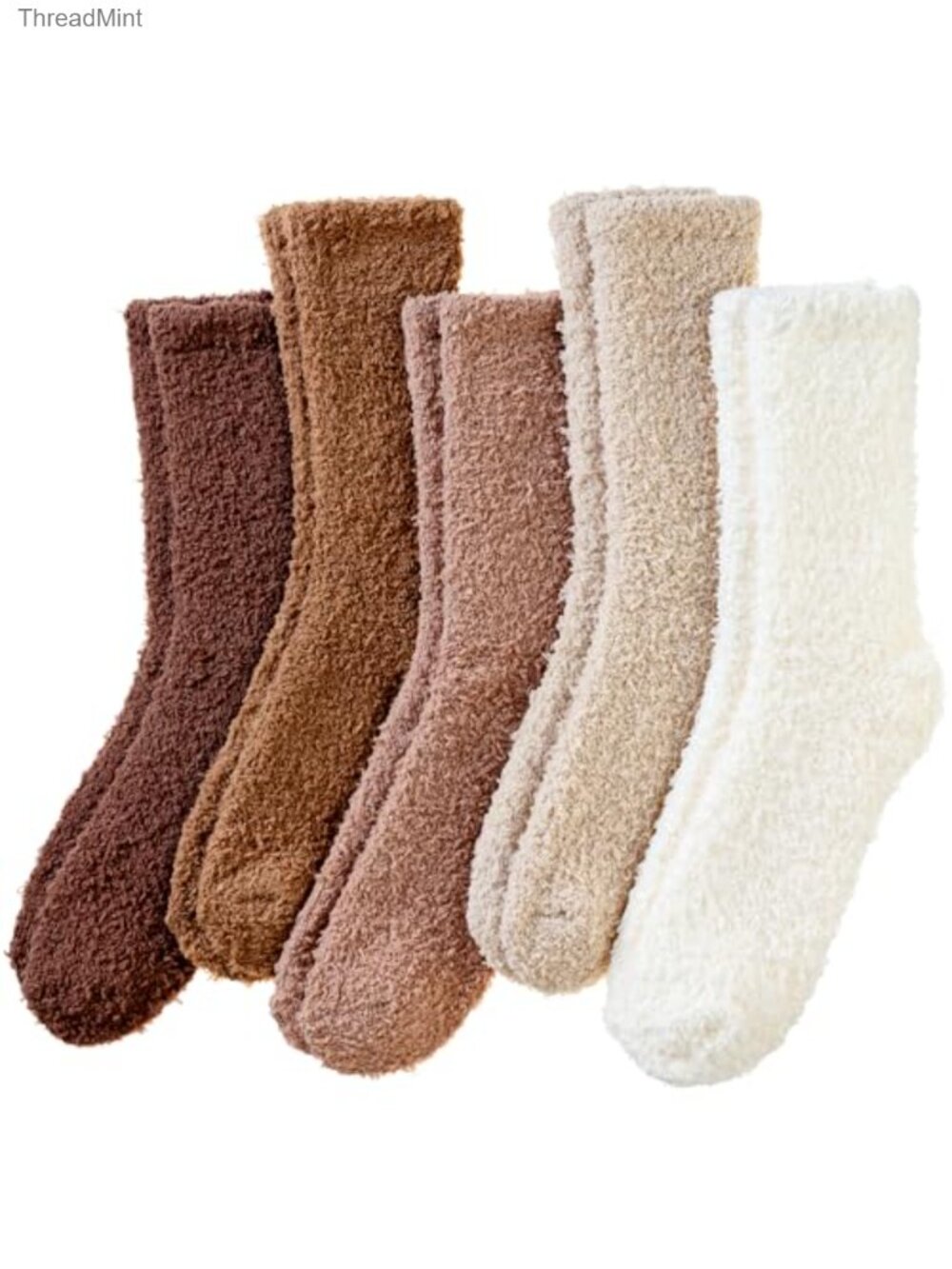 Fuzzy Fluffy Slipper Socks Warm Winter Soft Plush Cozy Home Sleep